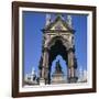 The West Side of the Albert Memorial, 19th Century-CM Dixon-Framed Photographic Print