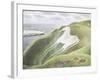 The Westbury Horse-Eric Ravilious-Framed Giclee Print