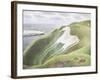 The Westbury Horse-Eric Ravilious-Framed Giclee Print