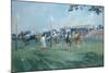 The Westchester Cup, Played at the Hurlingham Club, June 1936-Gilbert Holiday-Mounted Giclee Print