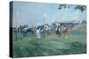 The Westchester Cup, Played at the Hurlingham Club, June 1936-Gilbert Holiday-Stretched Canvas