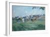 The Westchester Cup, Played at the Hurlingham Club, June 1936-Gilbert Holiday-Framed Giclee Print