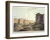 The Western Entrance of Shere Shah's Fort, Delhi-Thomas Daniell-Framed Giclee Print