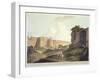 The Western Entrance of Shere Shah's Fort, Delhi-Thomas Daniell-Framed Giclee Print