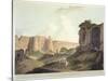 The Western Entrance of Shere Shah's Fort, Delhi-Thomas Daniell-Stretched Canvas