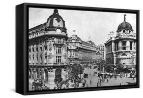 The Western Entrance to the Aldwych Crescent, London, 1926-1927-McLeish-Framed Stretched Canvas