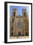 The Western Front of York Minster-Peter Richardson-Framed Photographic Print