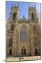 The Western Front of York Minster-Peter Richardson-Mounted Photographic Print