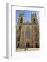 The Western Front of York Minster-Peter Richardson-Framed Photographic Print