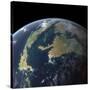 The Western Interior Seaway as Seen 75 Million Years Ago from Earth Orbit-null-Stretched Canvas