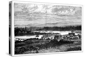 The Western Suburbs of Victoria, Vancouver Island, Canada, C1888-null-Stretched Canvas