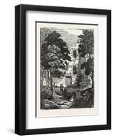 The Western Tower of Tutbury Castle, Tutbury, Staffordshire, England, Uk-null-Framed Premium Giclee Print