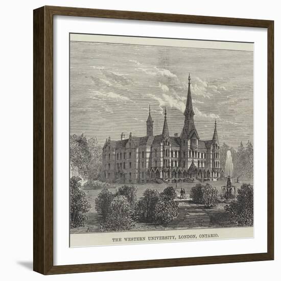 The Western University, London, Ontario-null-Framed Giclee Print