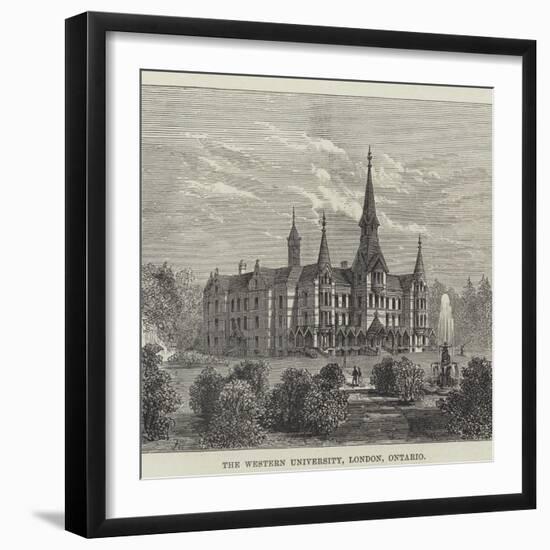 The Western University, London, Ontario-null-Framed Giclee Print