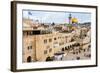 The Western Wall,Temple Mount, Jerusalem, Israel-Zhukov-Framed Photographic Print