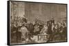 The Westminster Assembly of Divines-John Rogers Herbert-Framed Stretched Canvas