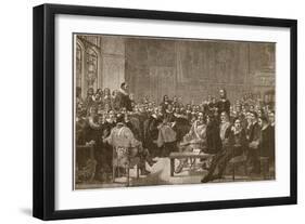 The Westminster Assembly of Divines-John Rogers Herbert-Framed Giclee Print