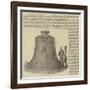 The Westminster Clock Bell-null-Framed Giclee Print