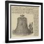 The Westminster Clock Bell-null-Framed Giclee Print