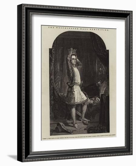 The Westminster Hall Exhibition-John Callcott Horsley-Framed Giclee Print