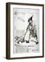 The Westminster Mendicant, 1784-Thomas Rowlandson-Framed Giclee Print