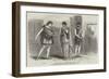 The Westminster Play, Scene from Terence's Eunuchus, Act 1, Scene 1-null-Framed Giclee Print