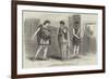 The Westminster Play, Scene from Terence's Eunuchus, Act 1, Scene 1-null-Framed Giclee Print