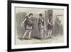 The Westminster Play, Scene from Terence's Eunuchus, Act 1, Scene 1-null-Framed Giclee Print