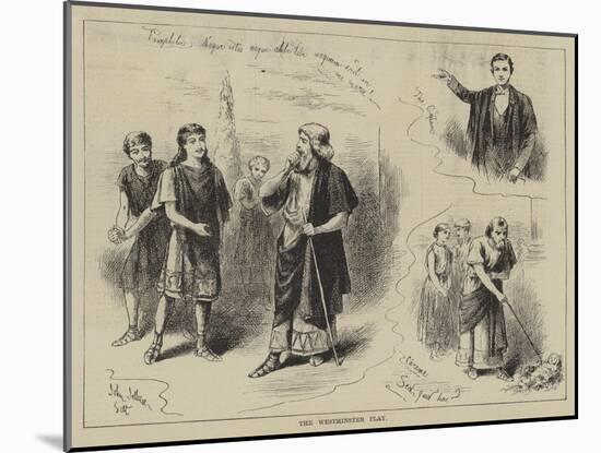 The Westminster Play-John Jellicoe-Mounted Giclee Print