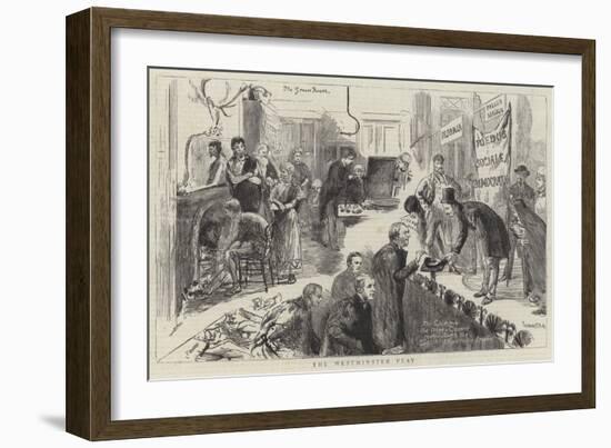The Westminster Play-Sydney Prior Hall-Framed Giclee Print