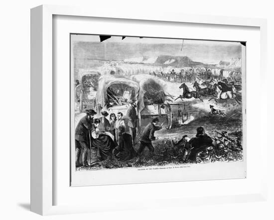 The Westward Expansion, 1869-null-Framed Giclee Print