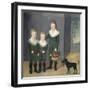 The Westwood Children c.1807-Joshua Johnson-Framed Giclee Print