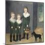 The Westwood Children c.1807-Joshua Johnson-Mounted Giclee Print