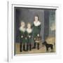 The Westwood Children c.1807-Joshua Johnson-Framed Giclee Print