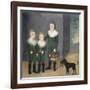 The Westwood Children c.1807-Joshua Johnson-Framed Giclee Print