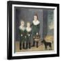 The Westwood Children c.1807-Joshua Johnson-Framed Giclee Print