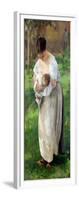 The Wet Nurse-Alfred Roll-Framed Giclee Print