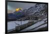 The Wetterhorn from Kleine Scheidegg, Jungfrau region, Bernese Oberland, Swiss Alps, Switzerland, E-Frank Fell-Framed Photographic Print