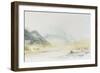The Wetterhorn from near Rosenlaui, Switzerland, probably 1844-J. M. W. Turner-Framed Giclee Print