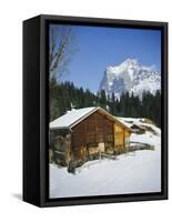 The Wetterhorn Mountain from Above Grindelwald, Bernese Oberland, Swiss Alps, Switzerland-R H Productions-Framed Stretched Canvas