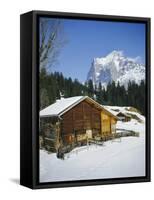 The Wetterhorn Mountain from Above Grindelwald, Bernese Oberland, Swiss Alps, Switzerland-R H Productions-Framed Stretched Canvas