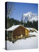 The Wetterhorn Mountain from Above Grindelwald, Bernese Oberland, Swiss Alps, Switzerland-R H Productions-Stretched Canvas