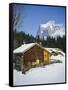 The Wetterhorn Mountain from Above Grindelwald, Bernese Oberland, Swiss Alps, Switzerland-R H Productions-Framed Stretched Canvas