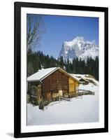 The Wetterhorn Mountain from Above Grindelwald, Bernese Oberland, Swiss Alps, Switzerland-R H Productions-Framed Photographic Print