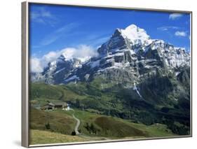 The Wetterhorn, Near Grindelwald, Bernese Oberland, Swiss Alps, Switzerland-Hans Peter Merten-Framed Photographic Print