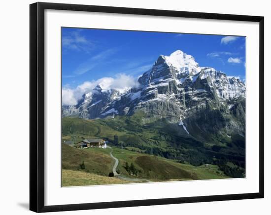 The Wetterhorn, Near Grindelwald, Bernese Oberland, Swiss Alps, Switzerland-Hans Peter Merten-Framed Photographic Print