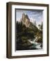 The Wetterhorn-Joseph Anton Koch-Framed Giclee Print