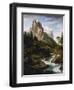 The Wetterhorn-Joseph Anton Koch-Framed Giclee Print