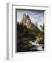 The Wetterhorn-Joseph Anton Koch-Framed Giclee Print