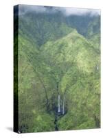 The Wettest Place on Earth, Mt. Waialeale, Kauai, Hawaii, USA-Anthony Waltham-Stretched Canvas